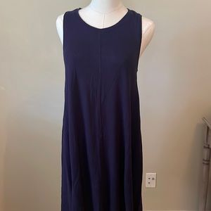 Lou & Grey for LOFT Navy Tank Dress Medium